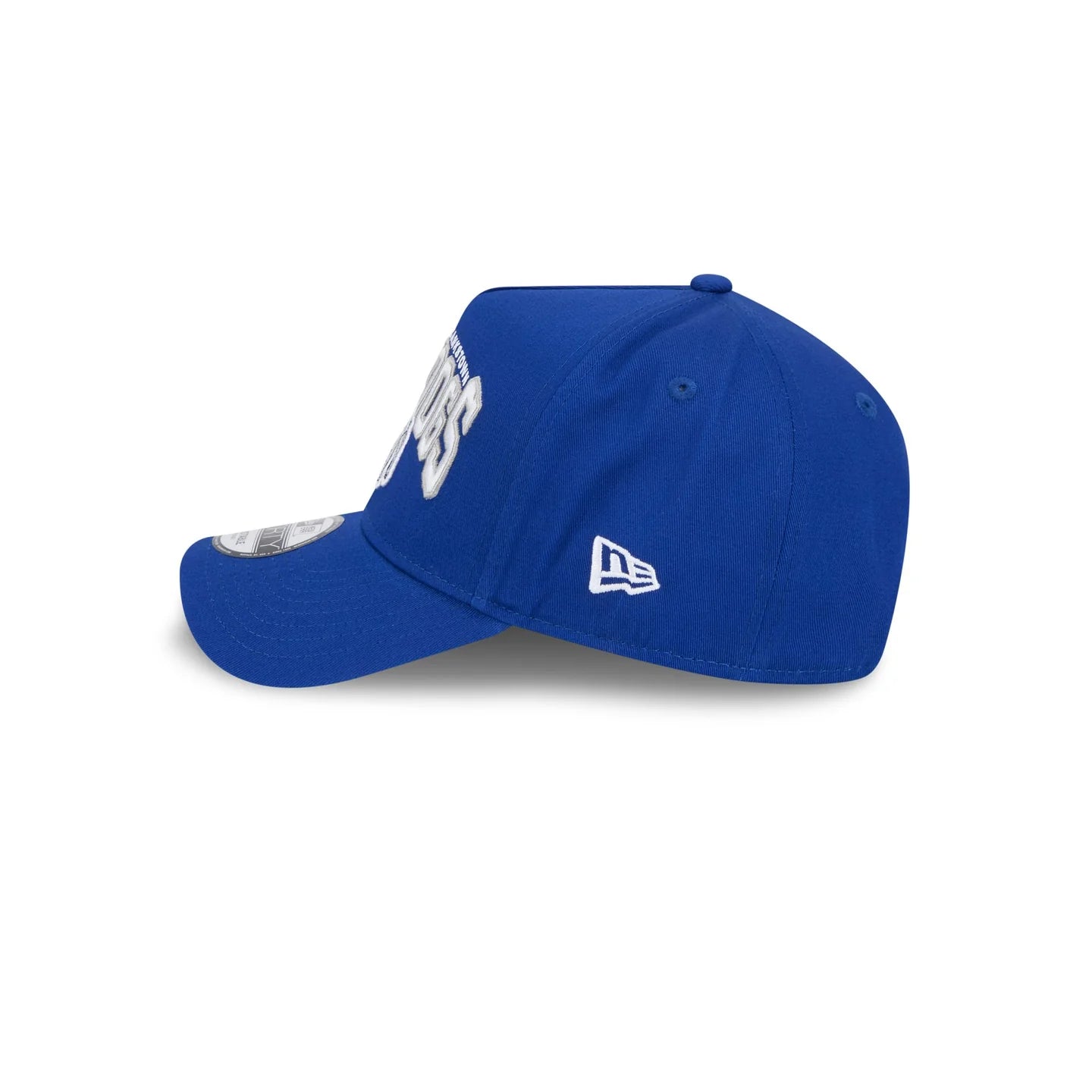 Canterbury-Bankstown Bulldogs Hat - Blue Logo Arch 9Forty A-Frame NRL Snapback Cap - New Era